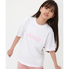 지프 JEEP JEEPKIDS 빅 지프로고 반팔티 KP5TSU091WH 385928