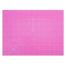 블링오피스 양면 데스크 컷팅 매트, 분홍