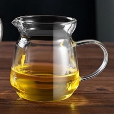 全自動懶人泡茶壺組：耐熱玻璃茶水分離沖泡壺，家用全自動泡茶神器, 玉雅公杯, 1個