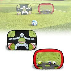 휴대용 접이식 미니 축구 풋살 골대 실내 어린이 골망, 축구골네트2in1, 선택옵션:축구골네트2in1／FREE, 축구골네트2in1