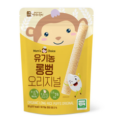 아넬라 유기농 롱떡뻥, 오리지널맛, 30g, 5개