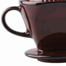 핸드드립용품 커피 드리퍼 4인용 브라운 핸드드립커피용품 핸드드리퍼