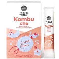 오설록 콤부차 리치피치, 5g, 10개입, 2개