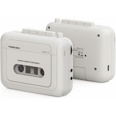 토마시 카세트 플레이어 휴대용 스테레오 재생 외부 마이크 및 이어폰 포트 지원, 토마시 카세트 플레이어 휴대용 스테레오 재생 외부 마이