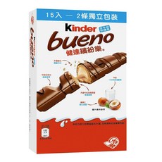 健達 繽紛樂 奶蛋榛果威化巧克力 15入