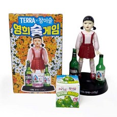 진로 참이슬 오징어 영희 술 게임기 피규어 시즌3 신제품 한정반, 1개
