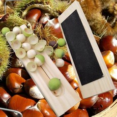 蘭妹子 板栗開口器 鳳眼果去皮器 剝蓮子神器 錐慄開口器 鳳眼果剝殼器 撥蓮子工具, 錐慄開口器【新款】工廠價, 1個