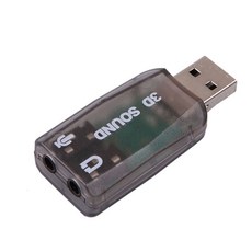 USB Virtual 5.1 채널 USB사운드 사운드 카드 (T-USOUND51BK), 본상품