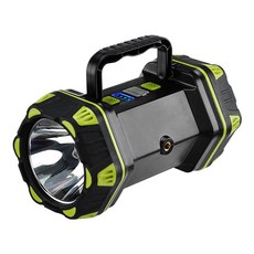 고샤인 다기능 올인원 LED 손전등 USB C타입 충전식 캠핑조명 랜턴, 1개, 블랙