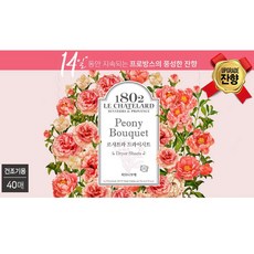 르샤트라1802 건조기용 드라이시트 피오니부케, 40매, 1개