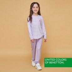 베네통 베네통키즈 피치 여아 원마일웨어 상하의 2종 바이올렛 BNGES4O07T 2966800