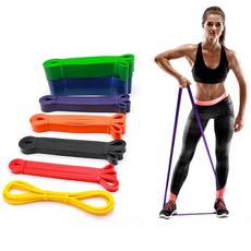 라텍스 헬스 근력 스포츠 운동 튜빙 풀업 파워 밴드 턱걸이 철봉 홈트, 보라, 1개