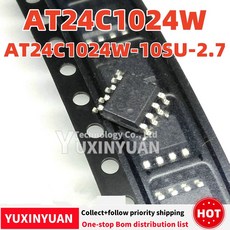 AT24C1024W AT24C1024W-10SU-2.7 SOP8 5개 유신위안, [01] 옵션1