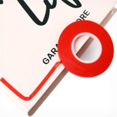 모쿠모쿠 종이테이프 3.5mm 페인트마스킹테이프, 검정, 1