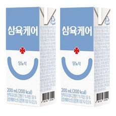 삼육케어 당뇨 환자 당뇨식 영양식 환자식 200ml 48팩, 48개
