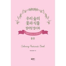 우리 숲의 꽃과 식물 컬러링 엽서북 : 풀꽃:색칠하며 배우는 우리 풀꽃 25종, 우리 숲의 꽃과 식물 컬러링 엽서북 : 풀꽃, 에코샵 홀씨(저) / 조현주, 박신영, 김수희, 우.., 북센스, 에코샵 홀씨 저/조현주,박신영,김수희,우은주 그림