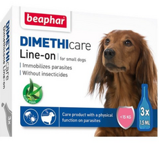 비아파 강아지 디메치케어 라인온 소형견용 3p, 혼합색상, 1개, 4.5ml