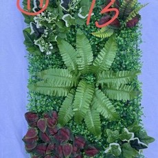 Sunday 綠色新款仿真植物綠葉波斯牆面裝飾綠植，室內商場酒店陽臺背景造景, 40*60最新款花生配飾組合15