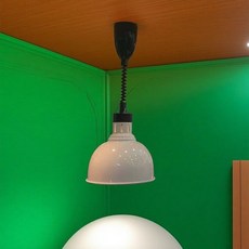 온열램프 천장 히팅 램프 업소용 푸드 온열 조명 뷔페 보온, G038화이트