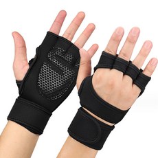 KYNCILOR 健身護掌套 訓練防滑減震重訓輔助手套, 1個, A0059,M