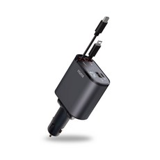 rozet 차량용초고속충전기 릴타입 시거잭 RX-6420, 단품, 단품