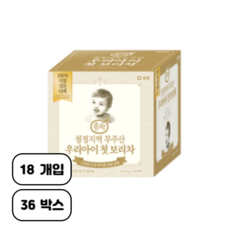 순작 청정지역 무주산 우리아이 첫 보리차, 8g, 18개입, 36개