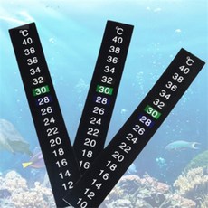 용용스토어 어항 온도계 어항온도계스티커, 1개