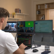 트라이고엑스 휴대용 노트북 트리플 보조 서브 듀얼 모니터, 39.624cm, trigoX