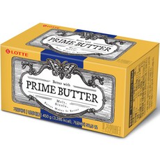 롯데푸드 프라임 버터 450g(무료냉장배송), 3개, 450g