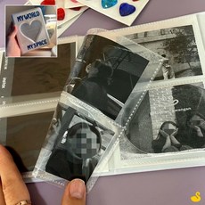 GOS 포토카드 콜렉트북 화이트 포토북