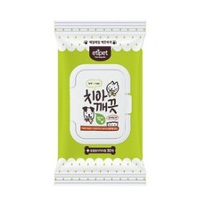 치아깨끗 물티슈30매, 1개, 30개