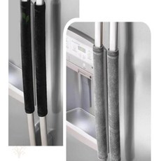 가을다미추천 냉장고핸들커버 2개입 그레이 냉장고용품