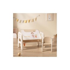 BTM 학습 책상 세트 어린이용 테블 태블릿 키즈 데스크 어린이 의자 어린이 책상 학습 데스크 책상 유아 책상 학습 책상 키즈 테 - 불 어린이 의자 선물 1~6세, 상세페이지 참조