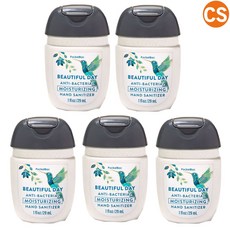 [미국직배송] 배쓰앤바디웍스 뷰티플 데이 휴대용 미니 손세정제 핸드 세니타이저 29ML 5개 세트 Beautiful Day