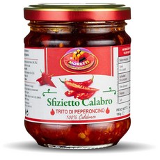 모레띠 Calabrian 칠리 페퍼 크림 180g 1팩 Moretti® Typical Calabrian Chili Pepper Cream Chopped 180, 1개