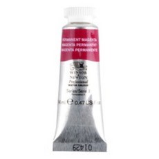 윈저앤뉴튼 프로페셔널 수채화 물감 14ml, 489 Perma Magenta