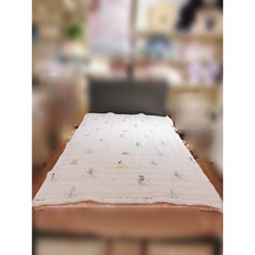 모던하우스 디즈니 마미허그 소프트워싱 프린세스 패드 110X200 핑크