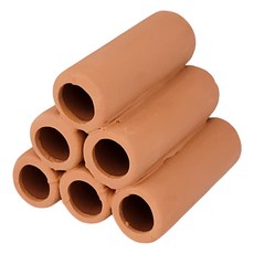 3층 6공 6구 파이프 산란상 수족관 황토 토분 구피 새우 치어 놀이터 은신처, 1개