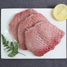 [햇님목장] 녹차먹은 돼지 등심 돈까스용 500g, 1세트