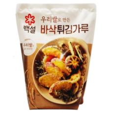 백설 우리쌀로 만든 바삭 튀김가루, 1개, 1kg