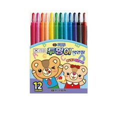 지구 과학 색연필 50색, 1통, 12색