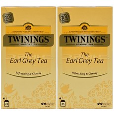 트와이닝 얼그레이 티, 2g, 25개입, 2개