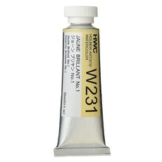 홀베인 HWC 수채화물감 낱색 15ml, 231 Jaune Brillant No.1 [A]