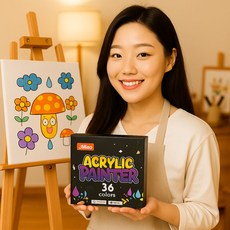 나나봉봉 투헤드 아크릴마카펜 아트 드로잉 더블헤드 마카펜, 1세트, 36색
