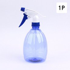 500ml 투명 컬러 미세 안개 분무기 스프레이 미용실 가정용, 무작위색상, 1개