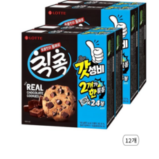 롯데 칙촉 오리지널, 168g, 12개