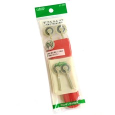 [크로바] 플라스틱 쌍룰렛 둥근룰렛 뾰족룰렛 세트 N더블룰렛 (21-051), 21-051, 1개