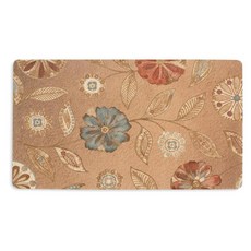 XFN Farmhouse Rooster Kitchen Doormats 18x30 Inch Vintage Country Chicken Rug Spring and Summer Fa, 멀티컬러 0642