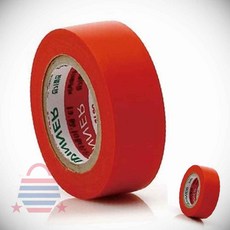 전기테이프 테이프 적색 10m 배선테이프 전기절연테이프
