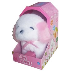 작동강아지 치와와 푸들 비숑 웰시코기 시쮸 마르티즈, 귀여운 마르티즈, 1개, 180mm